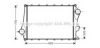 AVA QUALITY COOLING VL4043 Intercooler, charger